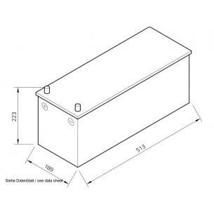 Exide Equipment GEL 12 V 120 Ah Starter- und Servicebatterie ES1350 2