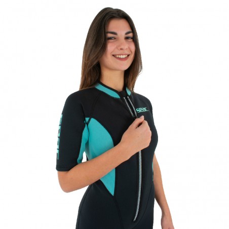 Seac Look 2,5 mm neopreen dames shorty wetsuit