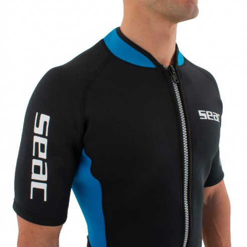 Seac Look Herren 2,5 mm Neopren Shorty-Neoprenanzug