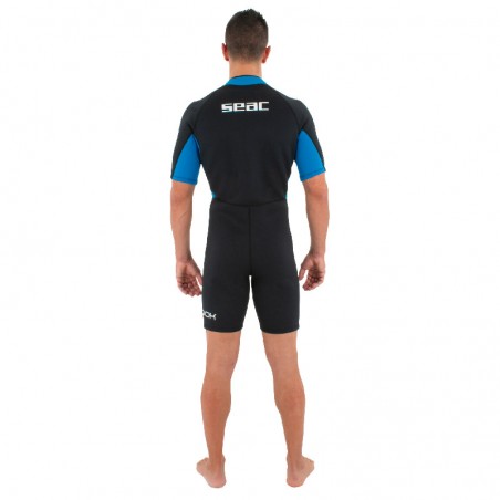Combinaison shorty en néoprène 2,5 mm pour homme Seac Look