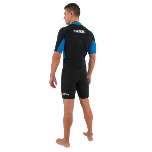 Seac Look herre 2,5 mm neopren shorty våtdrakt