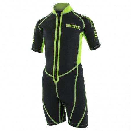 Look neoprene 2.5 mm short wetsuit for children. - Seac