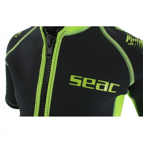 Look neoprene 2.5 mm short wetsuit for children. - Seac