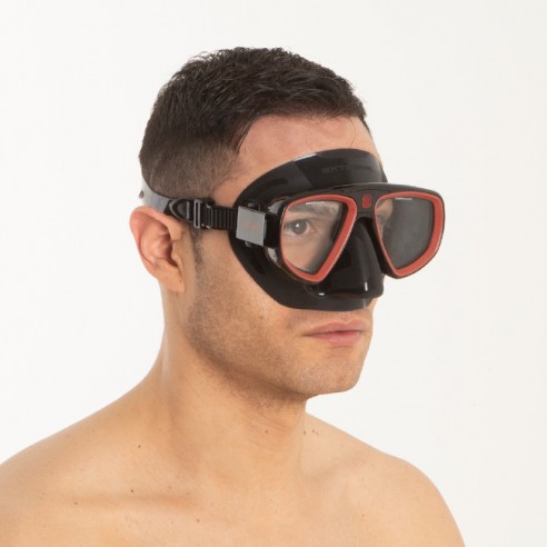 Máscara de snorkel de doble cristal Seac Extreme