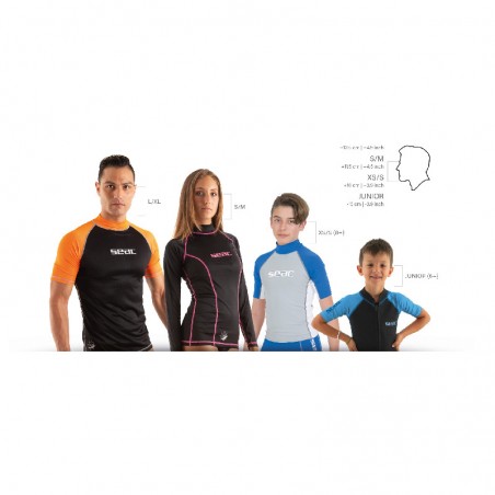 Maschera subacquea Fun total face XS/S - Seac