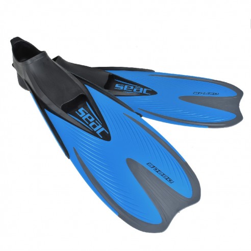 Speed blue bootie fins - Seac