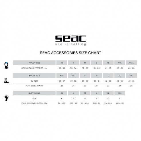 Seac Prime 2mm Neopren Sokk