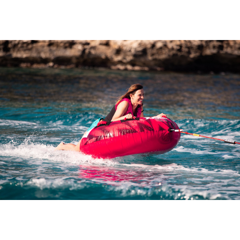 Inflatable towable Rumble Hot Pink 1P - Jobe