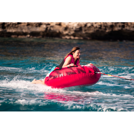 Gonfiabile da traino Rumble Hot Pink 1P - Jobe