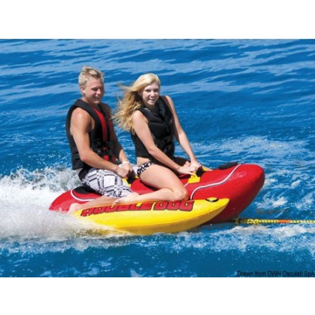 Gonfiabile da traino Double Dog HD 2P - Airhead