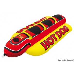 Uppblåsbar Hot Dog 3P dragbar - Airhead