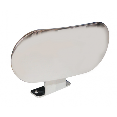 Water ski rearview mirror 82 x 184 mm.