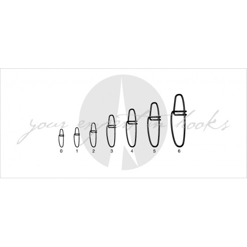 VMC 3253SPO Hameçon de pêche Agrafe No. 0 25 LBs