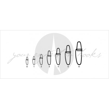 VMC 3253SPO Anzuelo de pesca Agrafe nº 0 25 LBs