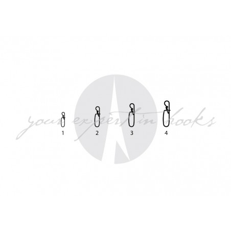 VMC 3539BN Pike  Moschettone da pesca N.4 149 LBs