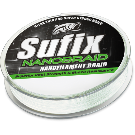 Sufix Nanobraid 0.08 MM. 100M aqua camo braided line