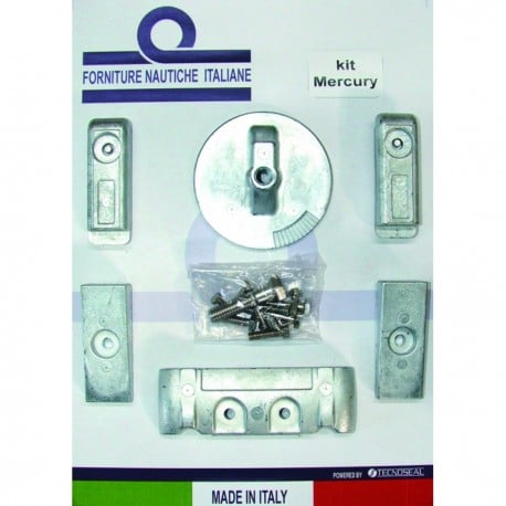Kit anodi in alluminio per motori Mercury / Verado 6