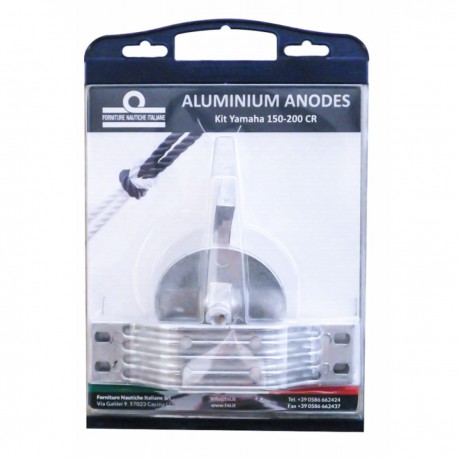 Counter-rotating anode kit for Yamaha outboard motors 150-200 HP