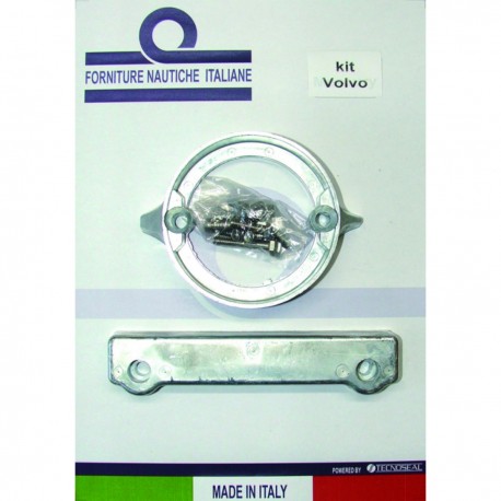 Kit d'anodes en aluminium pour moteurs Volvo Penta 280 Dual Prop