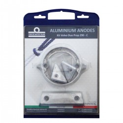 Aluminiumsanodesett for Volvo Penta 290 C dobbeltpropellmotorer