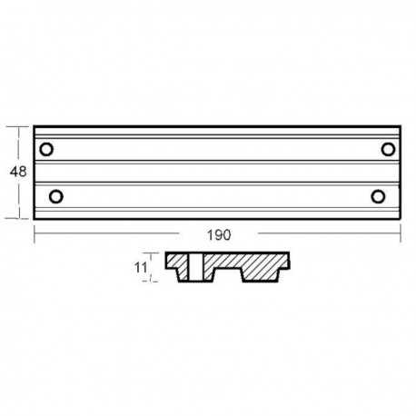 Kit de ánodos de aluminio para motores Mercury Verado 4/Optimax