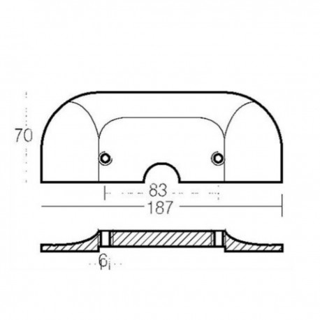 Kit of aluminium anodes for Mercruiser Alpha I Generation II engines