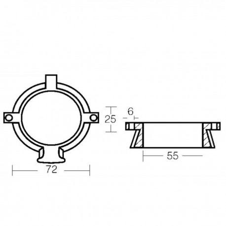 Kit of aluminium anodes for Mercruiser Alpha I Generation II engines
