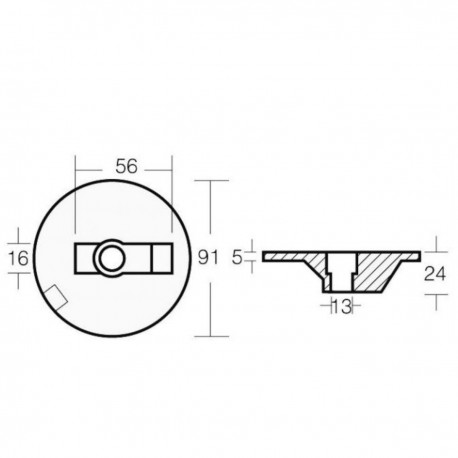 Kit of aluminium anodes for Mercruiser Alpha I Generation II engines