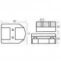 Alumiinianodisarjat Mercruiser Alpha I Generation II -moottoreille