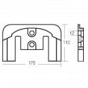 Kit de ánodos de aluminio para motores Mercruiser Bravo III