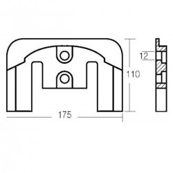 Aluminium-Anoden-Kit für Mercruiser BravoI Motoren von 1998 bis heute 2
