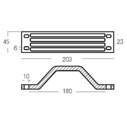 Aluminum anode kits for Yamaha outboard motors 150-200 HP 2