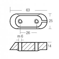 Kits de ánodos de aluminio para motores fueraborda Yamaha de 40 a 60 HP 2