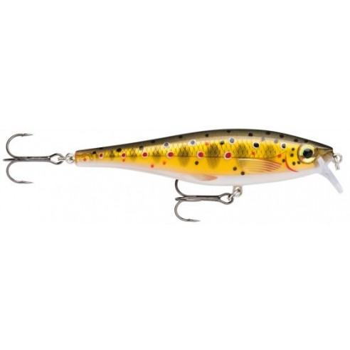 Rapala BX Minnow 10 12-gram artificial lure.
