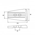 Kit de ánodos de aluminio para motores Volvo Penta SX-A/DPS