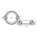 Kit de ánodo de aluminio para motores Volvo Penta 290 C de doble hélice