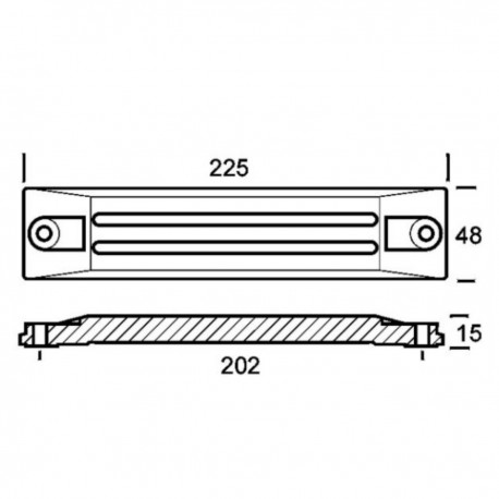 Aluminiumsanodesett for Honda BF 75-90-115-150-130 motorer