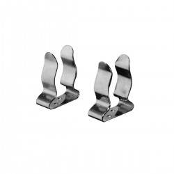 Stainless steel oar clip