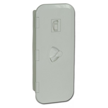 ABS white niche for extinguisher Kg.1