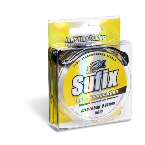 Sufix Invisiline Socket 0.620 mm. fluorocarbon da 50 mt.