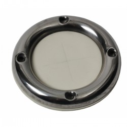 Ecrou à anneau pour presse-étoupe en plastique et acier inoxydable