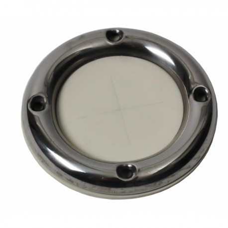 Plastic and stainless steel cable gland ring nut