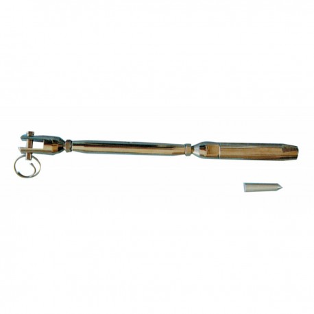 Fork tensioner for Parafil cable