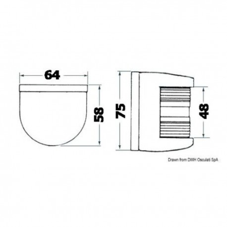 Strukturerade gatubelysningar i polykarbonat - Utility 77