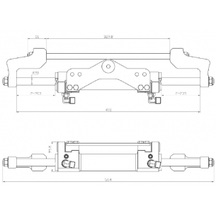 Kit timoneria Idraulica per motori fuoribordo fino a 350HP - Seafirst 2