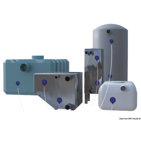 Fluid level sensor with bluetooth...