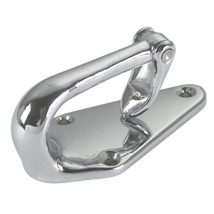 95x45x38 mm brass tow hook - Foresti e Suardi