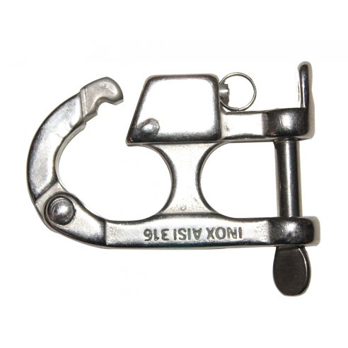 Schlepphaken-Karabiner 100 mm. - Marine Stadt