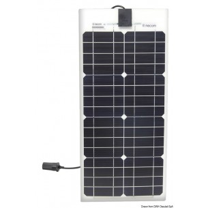 20 Wp Flexibel Zonnepaneel, 620 x 272 mm. - Enecom