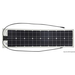 40 Wp flexibel solpanel, 1120 x 282 mm. - Enecom